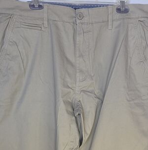 NWT American Tall Commuter Mens Chino Khaki Pant Sz 40x38 Classic Everyday wear